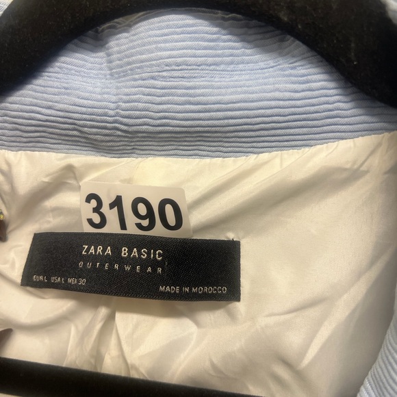 Zara Baby Blue Tweed Blazer - Picture 6 of 6